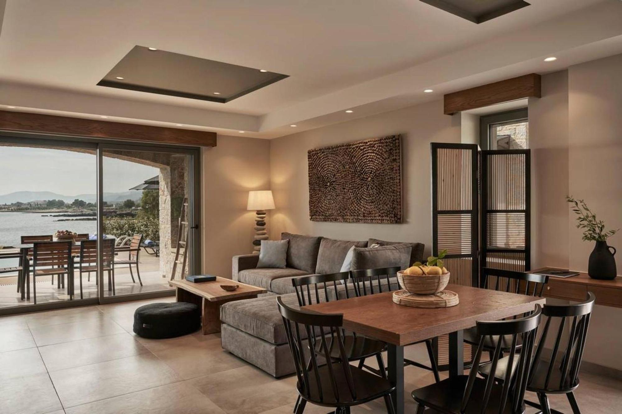 Beachfront Alassa Villas With Private Pools Kotronion  エクステリア 写真